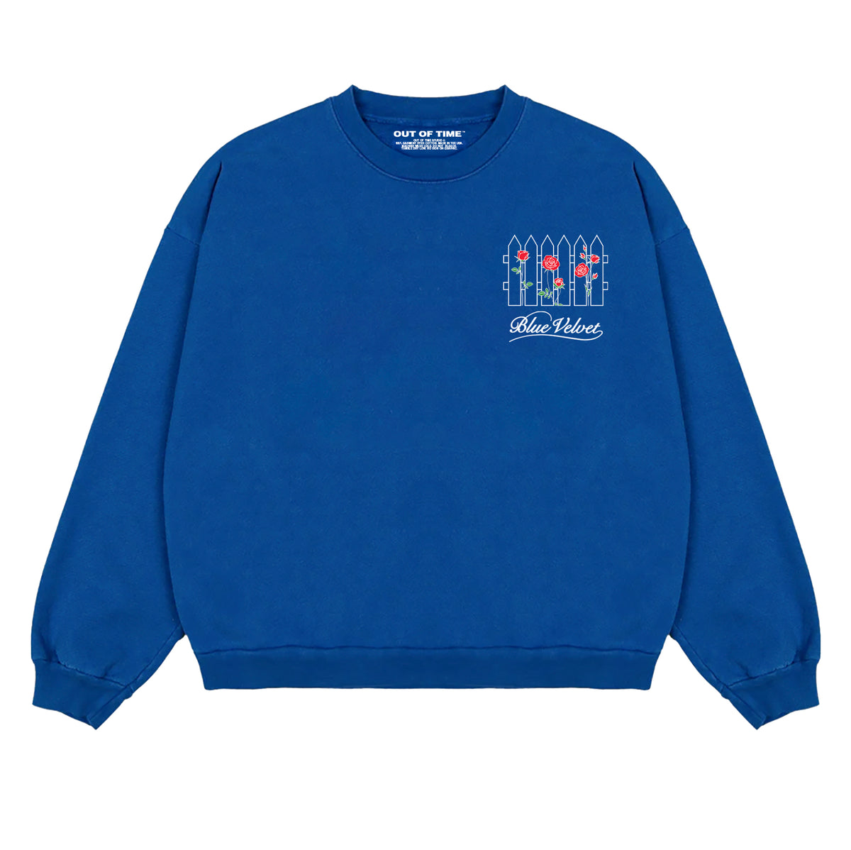 VELLUTO BLU - BLUE VELVET (DL) - MIDWEIGHT CREWNECK SWEATSHIRT