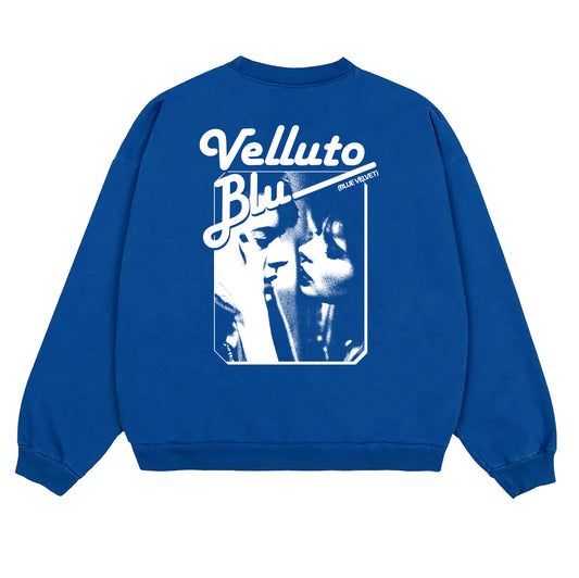 VELLUTO BLU - BLUE VELVET (DL) - MIDWEIGHT CREWNECK SWEATSHIRT