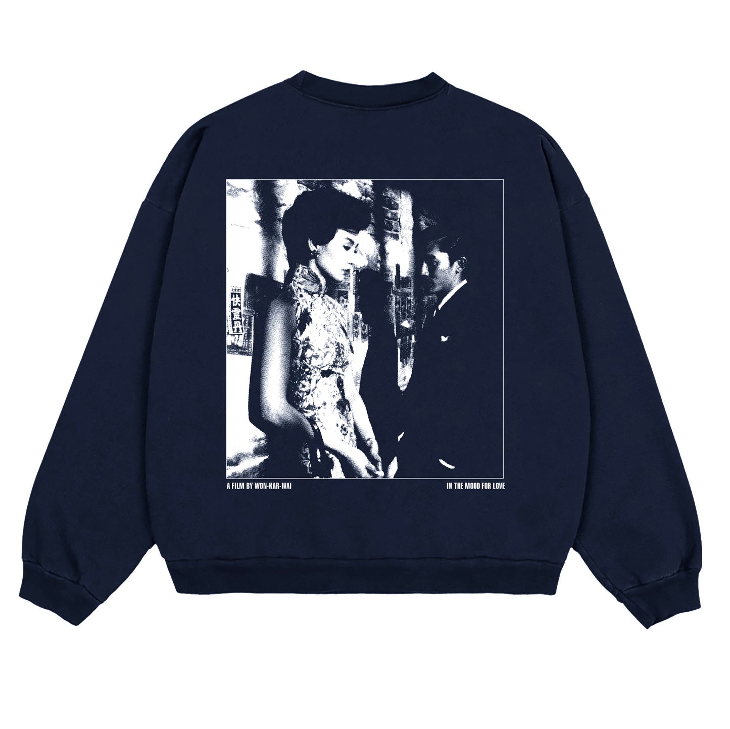 (ITMFL) TENSION - MIDWEIGHT CREWNECK NAVY (NOT A PREORDER)