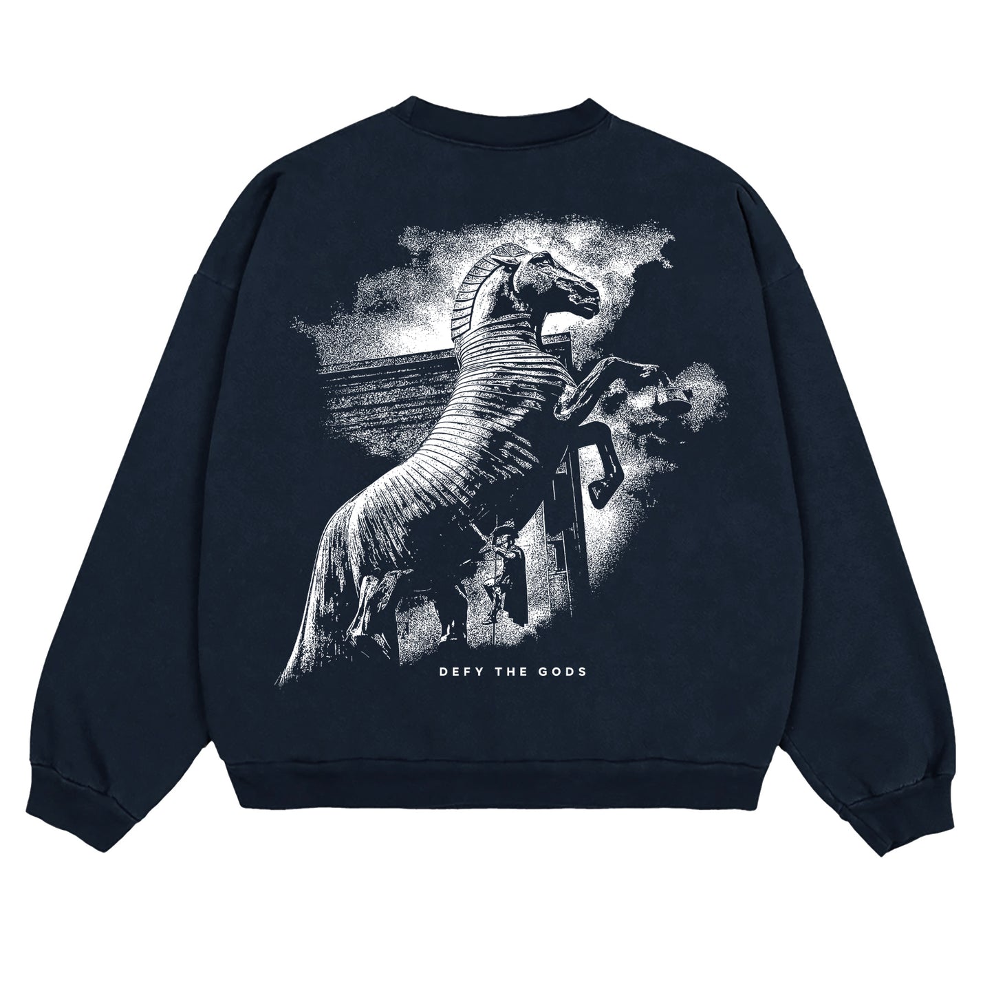 TROJAN HORSE (GODS) - MIDWEIGHT CREWNECK SWEATSHIRT