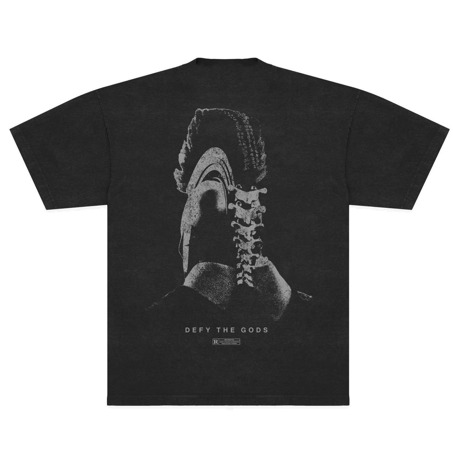 AGA AND ATHENA (GODS) - BLACK SS TEE