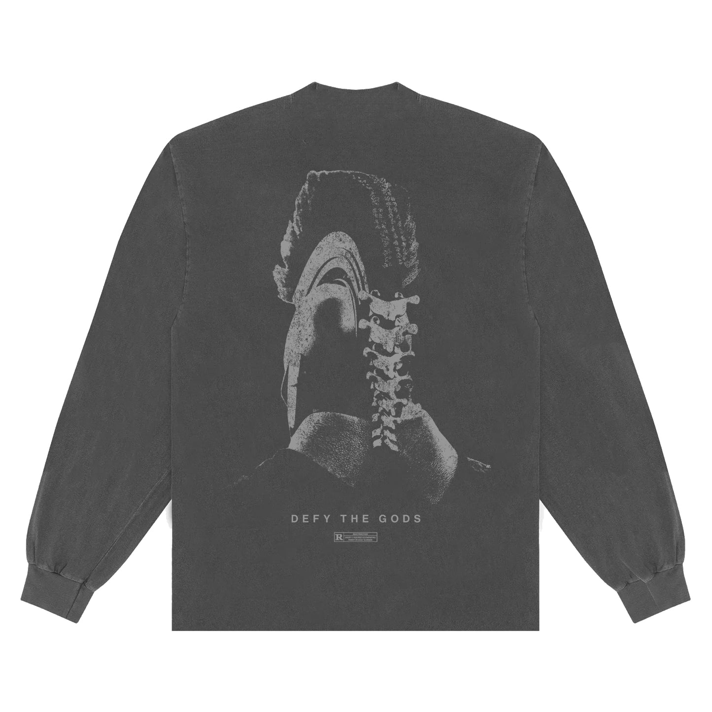 ASHES (GODS) - VINTAGE GREY LS TEE