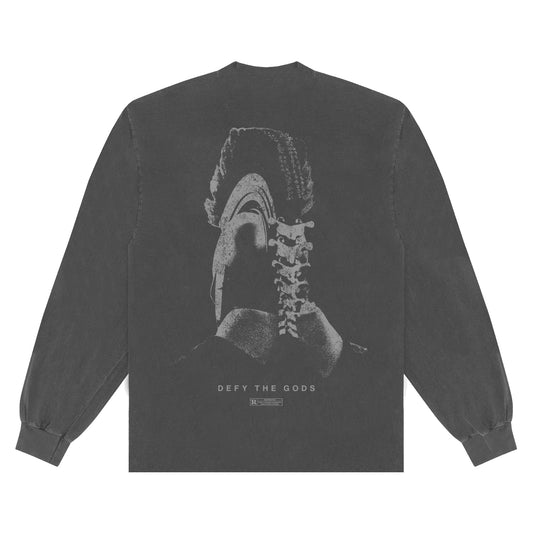 ASHES (GODS) - VINTAGE GREY LS TEE