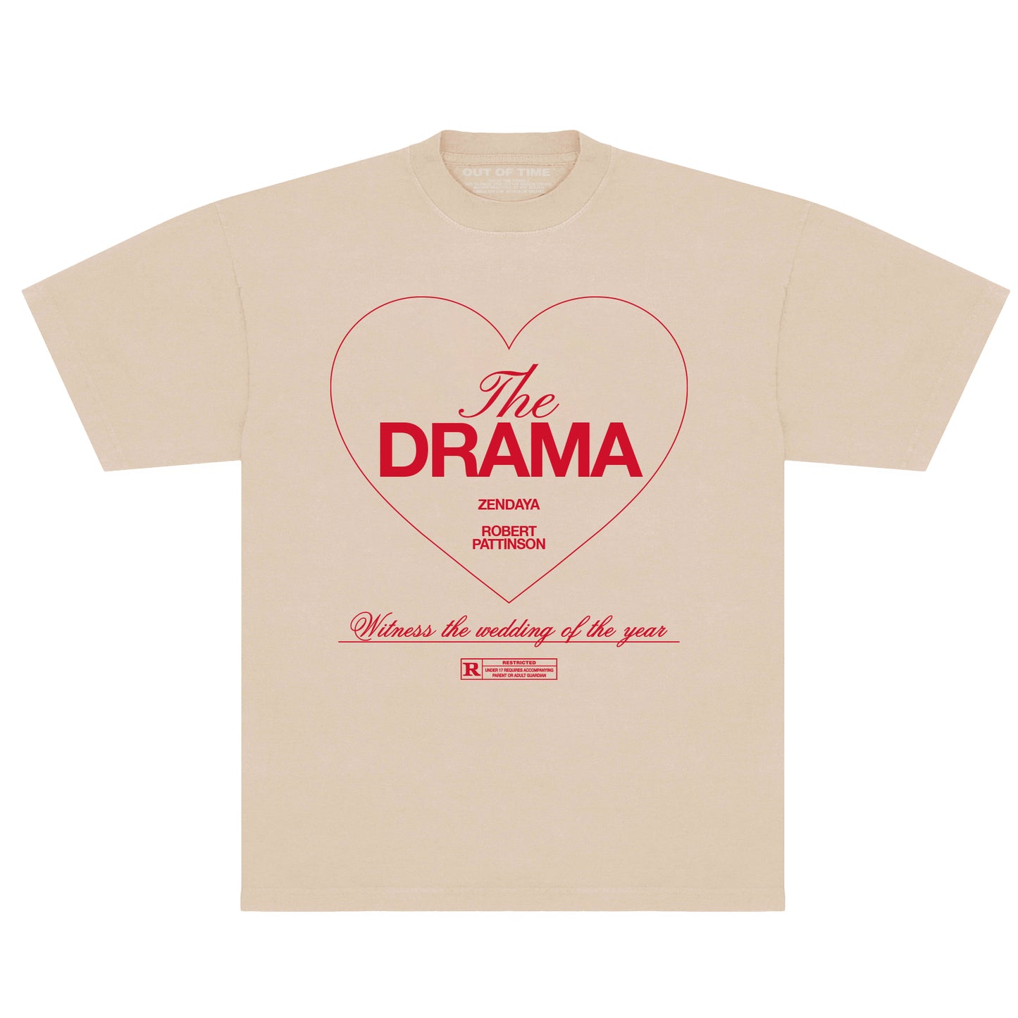 THE INVITATION (THE DRAMA) -  SS BEIGE TEE (NOT A PREORDER)