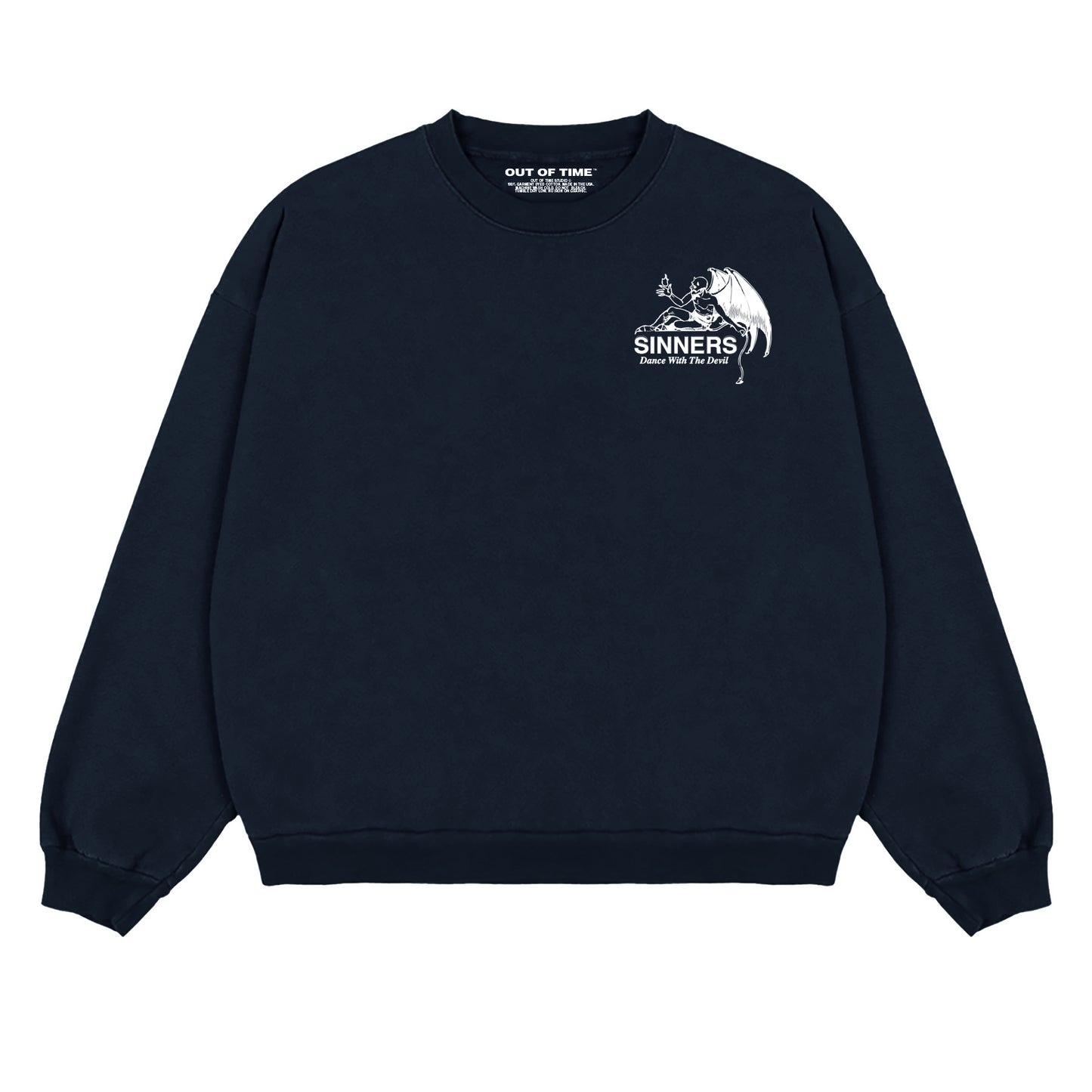 NIGHT FALLS (SINNERS) - MIDWEIGHT CREWNECK (NOT A PREORDER)