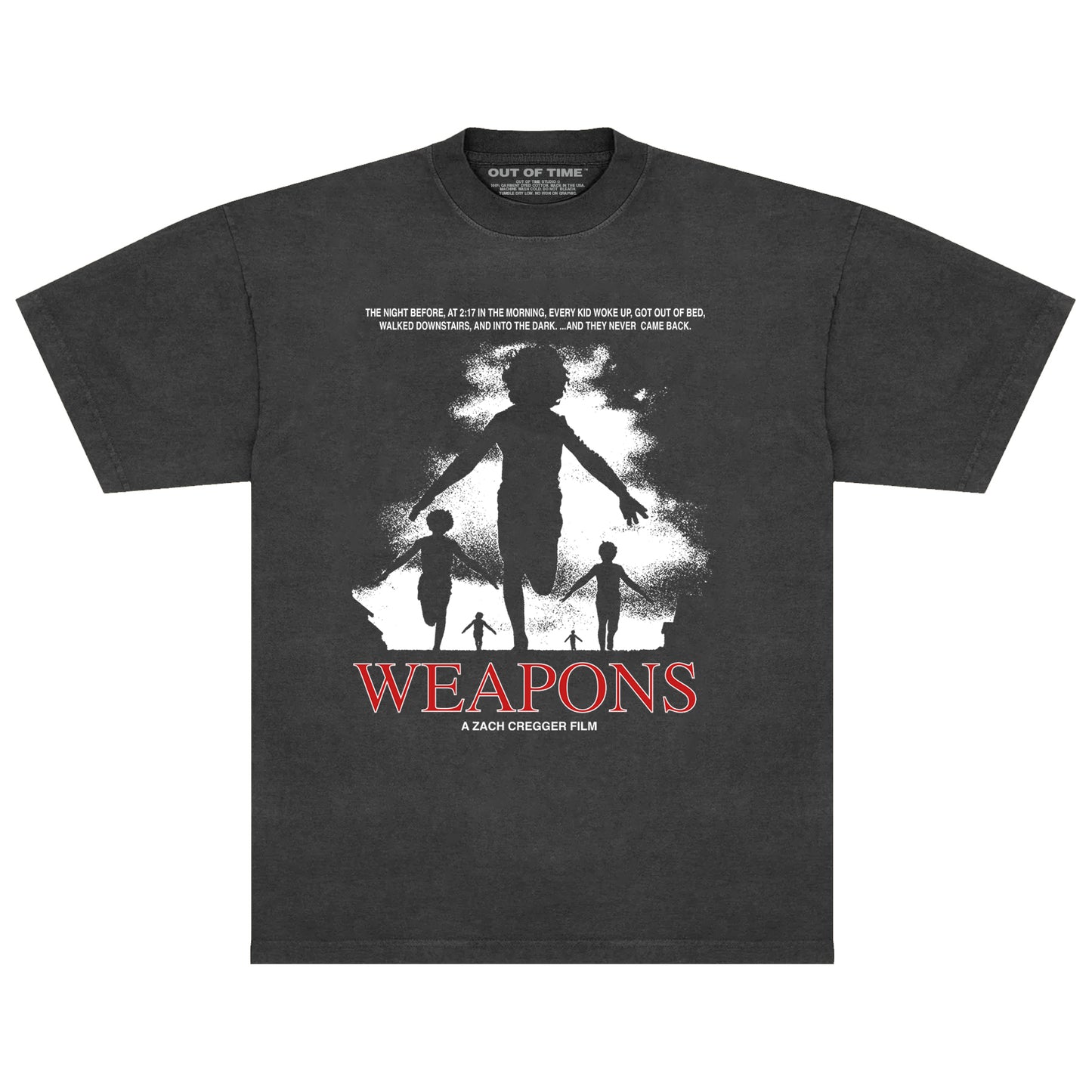 (WEAPONS) RUNAWAY - VINTAGE GREY SS TEE (NOT A PREORDER)