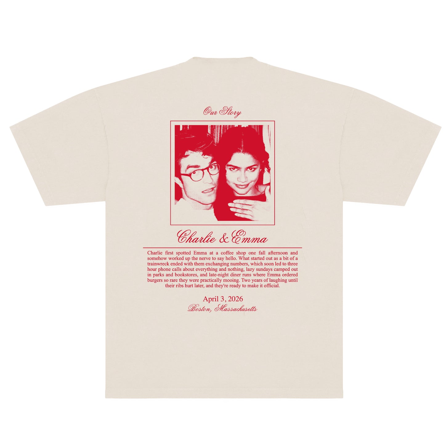 THE INVITATION (THE DRAMA) -  SS CEMENT TEE (NOT A PREORDER)