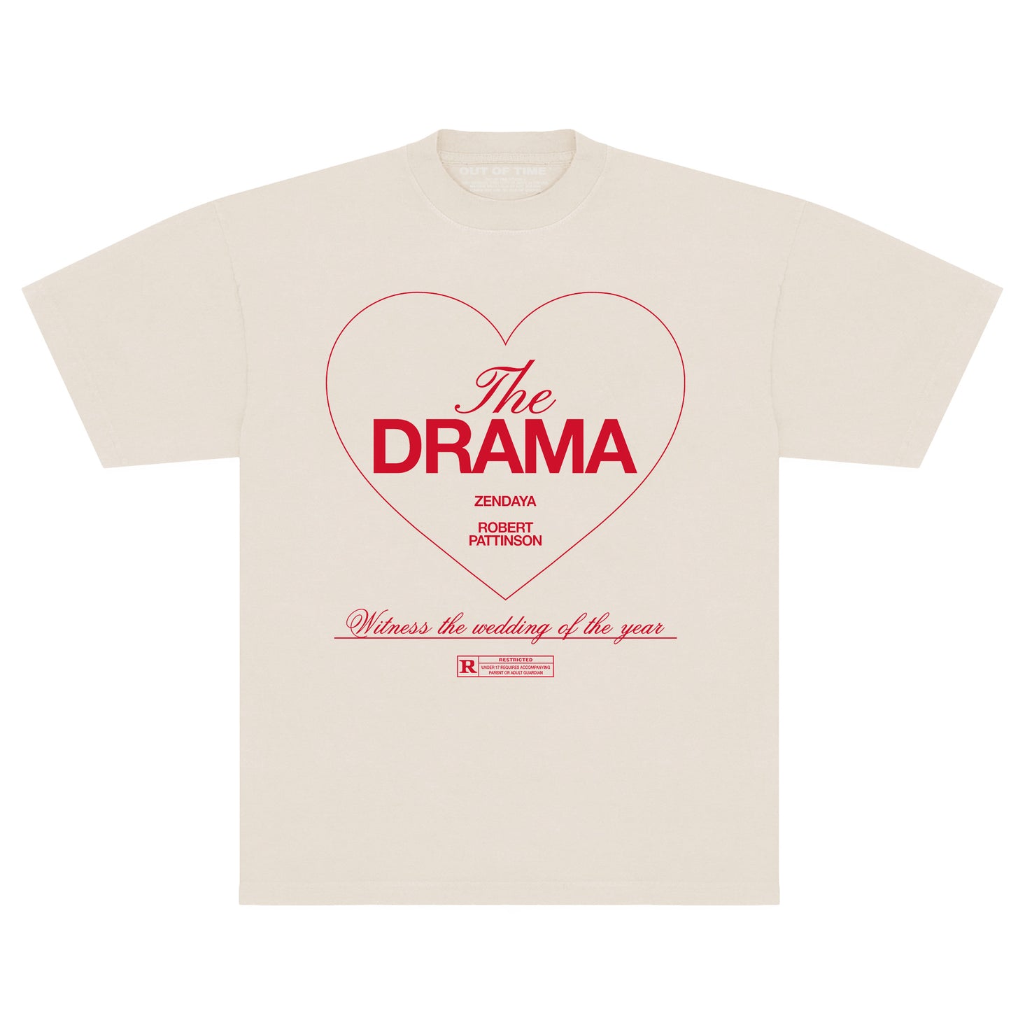 THE INVITATION (THE DRAMA) -  SS CEMENT TEE (NOT A PREORDER)